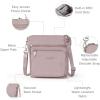 image:imageBaggallini Modern Pocket Crossbody Bag for Women 85x85 Handbag Purse with RFID Lightweight WaterResistantBlush Shimmer