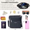 image:imageBaggallini Modern Pocket Crossbody Bag for Women 85x85 Handbag Purse with RFID Lightweight WaterResistantFrench Navy