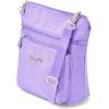 image:imageBaggallini Modern Pocket Crossbody Bag for Women 85x85 Handbag Purse with RFID Lightweight WaterResistantLavender Surf