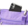 image:imageBaggallini Modern Pocket Crossbody Bag for Women 85x85 Handbag Purse with RFID Lightweight WaterResistantLavender Surf