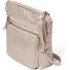 image:imageBaggallini Modern Pocket Crossbody Bag for Women 85x85 Handbag Purse with RFID Lightweight WaterResistantPlatinum Ecopuff