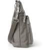 image:imageBaggallini Modern Pocket Crossbody Bag for Women 85x85 Handbag Purse with RFID Lightweight WaterResistantSterling Shimmer