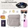 image:imageBaggallini Modern Pocket Crossbody Bag for Women 85x85 Handbag Purse with RFID Lightweight WaterResistantStone Heritage
