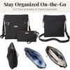 image:imageBaggallini womens Go Bagg With Rfid Phone WristletBlack Cheetah Emboss