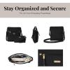 image:imageBaggallini womens Go Bagg With Rfid Phone WristletBlack W Gold Hardware