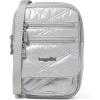 image:imageBaggallini Journey Crossbody Bags for Women 9x6 Small Lightweight Travel Handbag WRFIDSilver Metallic Quilt