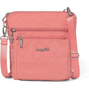 image:imageBaggallini Modern Pocket Crossbody Bag for Women 85x85 Handbag Purse with RFID Lightweight WaterResistantTerracotta