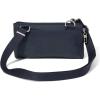 image:imageSecurtex AntiTheft Mini Wallet Crossbody  Lightweight 84x45 Travel Safe Bag wLocking Zippers SlashResistant RFIDFrench Navy