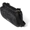 image:imageSecurtex AntiTheft Mini Wallet Crossbody  Lightweight 84x45 Travel Safe Bag wLocking Zippers SlashResistant RFIDMidnight Blossom