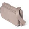 image:imageSecurtex AntiTheft Mini Wallet Crossbody  Lightweight 84x45 Travel Safe Bag wLocking Zippers SlashResistant RFIDMoonrock