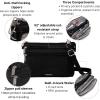 image:imageSecurtex AntiTheft Stash Crossbody  925x 625 Travel Safe Bag wLocking ZippersBlack