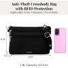 image:imageSecurtex AntiTheft Stash Crossbody  925x 625 Travel Safe Bag wLocking ZippersBlack