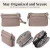 image:imageSecurtex AntiTheft Stash Crossbody  925x 625 Travel Safe Bag wLocking ZippersMoonrock