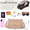 image:imageBaggallini Original Everyday 11x75 Crossbody Bags Rfid Protected Lightweight Nylon Zippered Travel PurseBeach