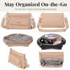 image:imageBaggallini Original Everyday 11x75 Crossbody Bags Rfid Protected Lightweight Nylon Zippered Travel PurseBeach