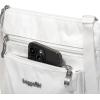image:imageBaggallini Pocket Crossbody Bags for Women 8x8 Small Lightweight Durable Waterresistant Travel Purse WRfidWhite