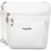 image:imageBaggallini Pocket Crossbody Bags for Women 8x8 Small Lightweight Durable Waterresistant Travel Purse WRfidWhite