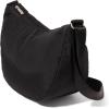 image:imageBaggallini Swift Crescent Crossbody Bag for Women  Lightweight 12x8 Travel Purse HandbagBlite Black
