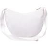 image:imageBaggallini Swift Crescent Crossbody Bag for Women  Lightweight 12x8 Travel Purse HandbagBlite Bright White