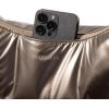 image:imageBaggallini Swift Crescent Crossbody Bag for Women  Lightweight 12x8 Travel Purse HandbagCopper Metallic