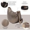 image:imageBaggallini Swift Crescent Crossbody Bag for Women  Lightweight 12x8 Travel Purse HandbagCopper Metallic