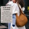 image:imageBaggallini Swift Hobo Crossbody Bag for Women  Lightweight 157x16 Travel Purse Handbag Hobo BagB Lite Scarlet Red