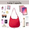 image:imageBaggallini Swift Hobo Crossbody Bag for Women  Lightweight 157x16 Travel Purse Handbag Hobo BagB Lite Scarlet Red