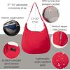 image:imageBaggallini Swift Hobo Crossbody Bag for Women  Lightweight 157x16 Travel Purse Handbag Hobo BagB Lite Scarlet Red