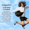 image:imageBaggallini Swift Hobo Crossbody Bag for Women  Lightweight 157x16 Travel Purse Handbag Hobo BagBlite Black