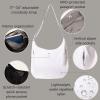 image:imageBaggallini Swift Hobo Crossbody Bag for Women  Lightweight 157x16 Travel Purse Handbag Hobo BagBlite Bright White