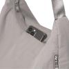 image:imageBaggallini Swift Hobo Crossbody Bag for Women  Lightweight 157x16 Travel Purse Handbag Hobo BagBlite Silver Sand