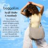image:imageBaggallini Swift Hobo Crossbody Bag for Women  Lightweight 157x16 Travel Purse Handbag Hobo BagBlite Silver Sand