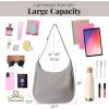 image:imageBaggallini Swift Hobo Crossbody Bag for Women  Lightweight 157x16 Travel Purse Handbag Hobo BagBlite Silver Sand