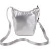 image:imageBaggallini Swift Mini Crossbody Bag for Women  45x7 Small Travel Purse with Crossbody Strap and RFIDSilver Metallic