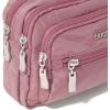 image:imageBaggallini Triple Zip Small Crossbody Bag for Women  8x6 Lightweight Convertible Fanny Pack Belt BagDusty Mauve