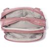 image:imageBaggallini Triple Zip Small Crossbody Bag for Women  8x6 Lightweight Convertible Fanny Pack Belt BagDusty Mauve
