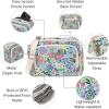 image:imageBaggallini Triple Zip with Front WalletTrifecta RFID Wallet CrossbodyMeadow Print
