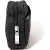 image:imageBaggallini Womens Pocket Cosmetic  Lightweight Bag  Travel Essentials Makeup Organizer MiniBlack Cheetah Emboss