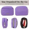 image:imageBaggallini Womens Pocket Cosmetic  Lightweight Bag  Travel Essentials Makeup Organizer MiniLavender Surf