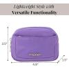image:imageBaggallini Womens Pocket Cosmetic  Lightweight Bag  Travel Essentials Makeup Organizer MiniLavender Surf