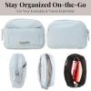 image:imageBaggallini Womens Pocket Cosmetic  Lightweight Bag  Travel Essentials Makeup Organizer MiniPool