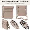 image:imageBaggallini womens Out and About CrossbodyMoonrock