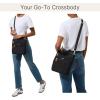 image:imageBaggallini womens Out and About CrossbodySterling Shimmer