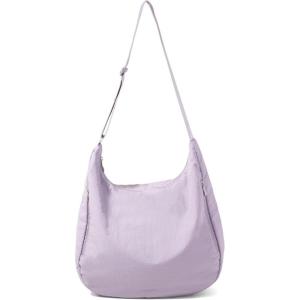 image:imageBaggallini Swift Hobo Crossbody Bag for Women  Lightweight 157x16 Travel Purse Handbag Hobo BagBlite Lilac