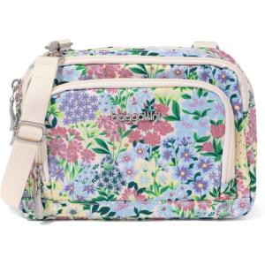 image:imageBaggallini Triple Zip with Front WalletTrifecta RFID Wallet CrossbodyMeadow Print