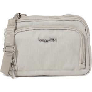 image:imageBaggallini Triple Zip with Front WalletTrifecta RFID Wallet CrossbodyVanilla Heritage