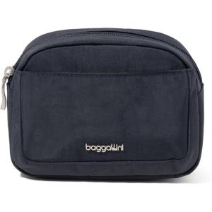 image:imageBaggallini Womens Pocket Cosmetic  Lightweight Bag  Travel Essentials Makeup Organizer SmallFrench Navy
