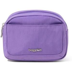 image:imageBaggallini Womens Pocket Cosmetic  Lightweight Bag  Travel Essentials Makeup Organizer SmallLavender Surf