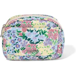 image:imageBaggallini Womens Pocket Cosmetic  Lightweight Bag  Travel Essentials Makeup Organizer SmallMeadow Print