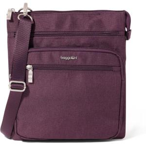 image:imageBaggallini womens Out and About CrossbodyPlum Heritage